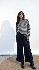 PULL IN CASHMERE RIGA BLU