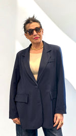 BLAZER OVER SIMO BLU