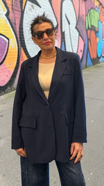 BLAZER OVER SIMO BLU