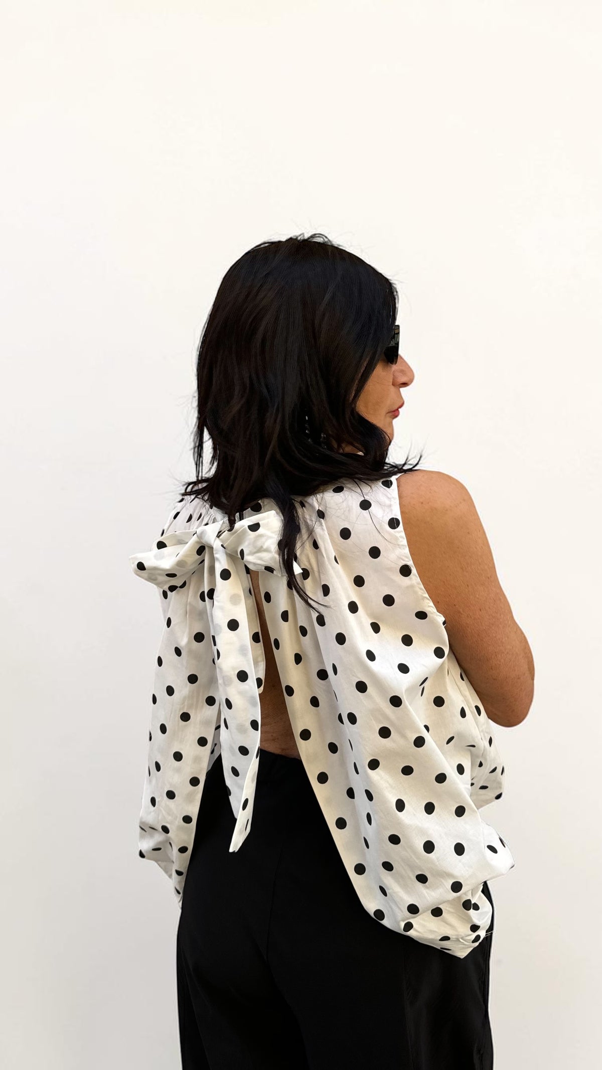 BLUSA SMANICATAPOIS BIANCA