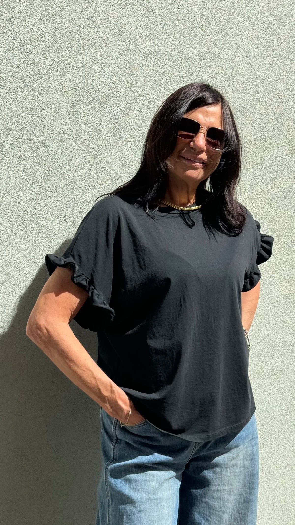T-SHIRT MIRA NERA