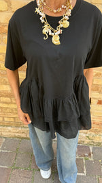 T-SHIRT VOLANT NERA