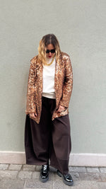 BLAZER IN PAILLETTES BRONZO