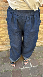 LIGHT JEANS PALAZZO