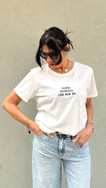 T-SHIRT SANTA PAZIENZA CHE NON HO