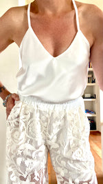 CANOTTA SATIN BIANCA