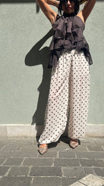 PANTALONE POIS PANNA