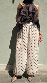 PANTALONE POIS PANNA