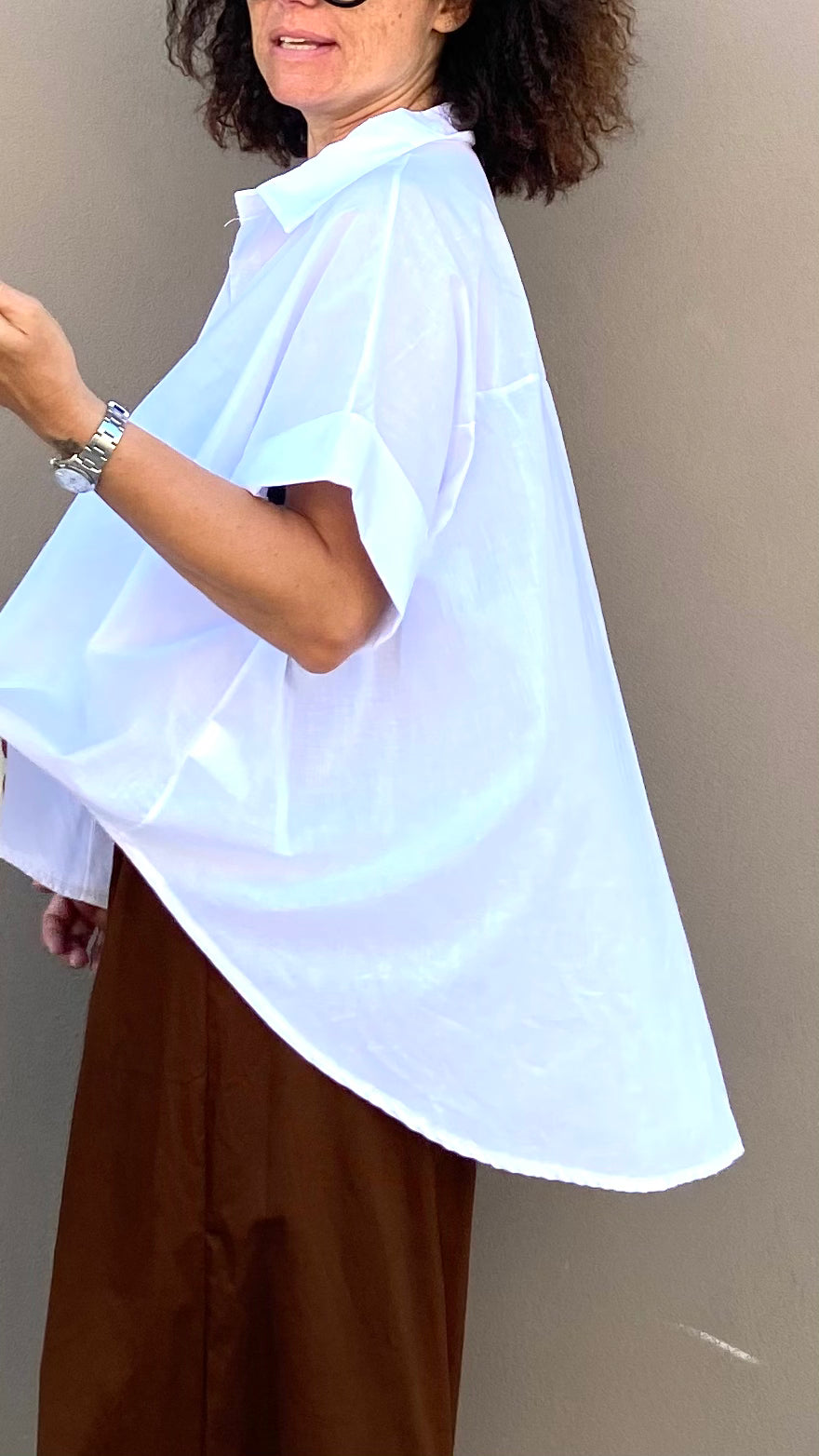CAMICIA OVER BIANCA