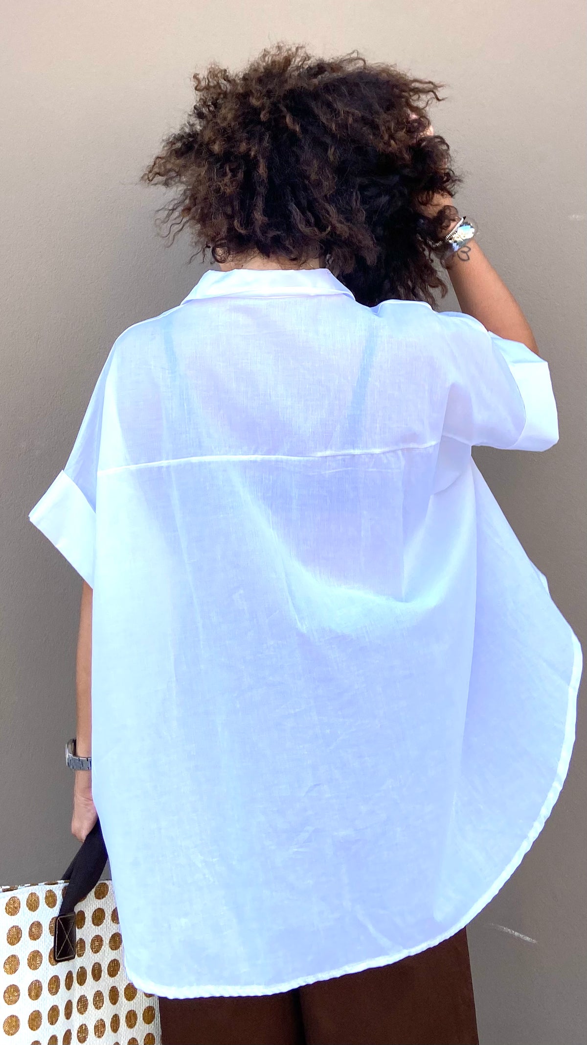 CAMICIA OVER BIANCA