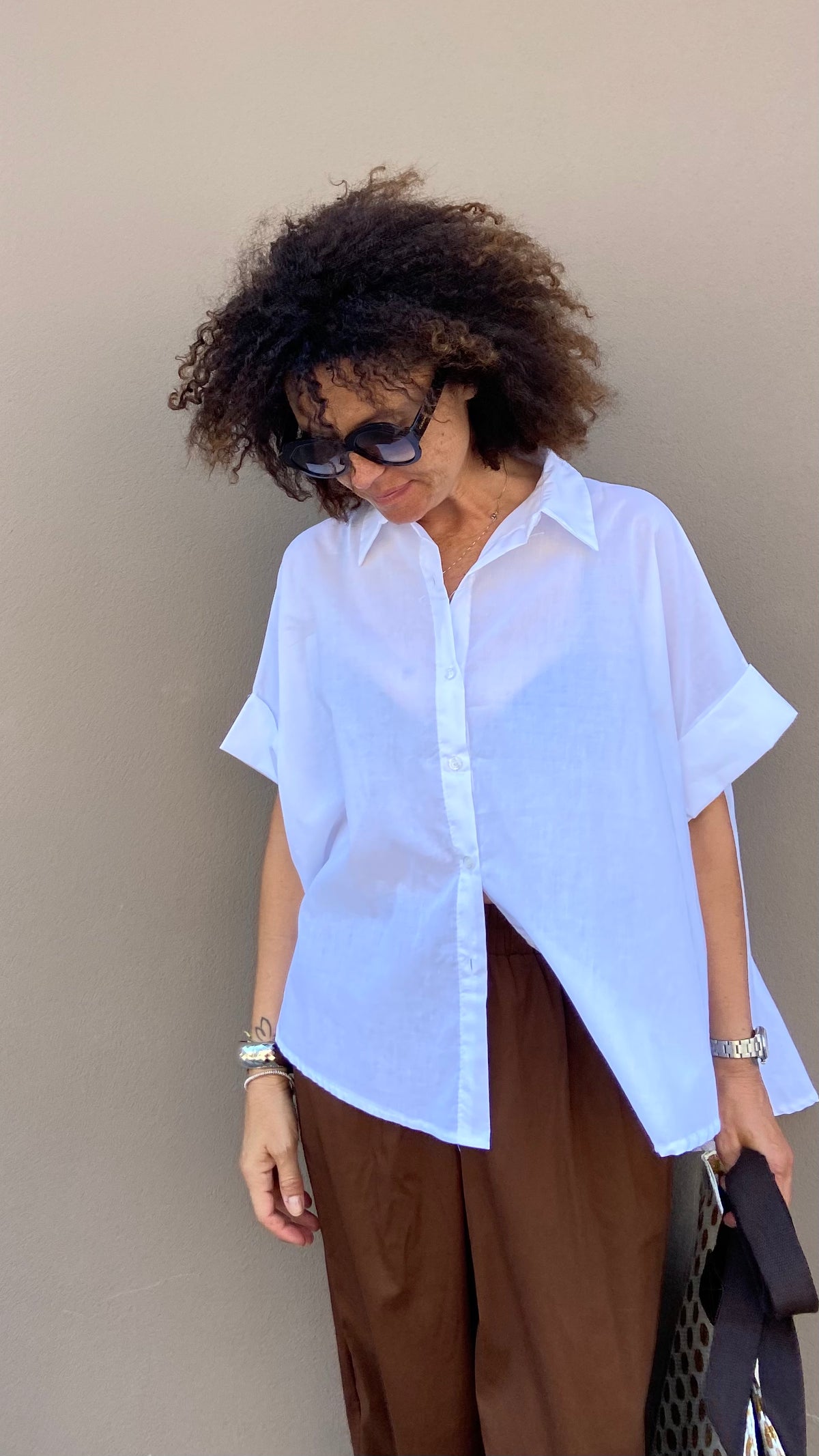 CAMICIA OVER BIANCA
