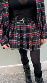 GONNA TARTAN A PIEGHE