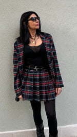 GONNA TARTAN A PIEGHE
