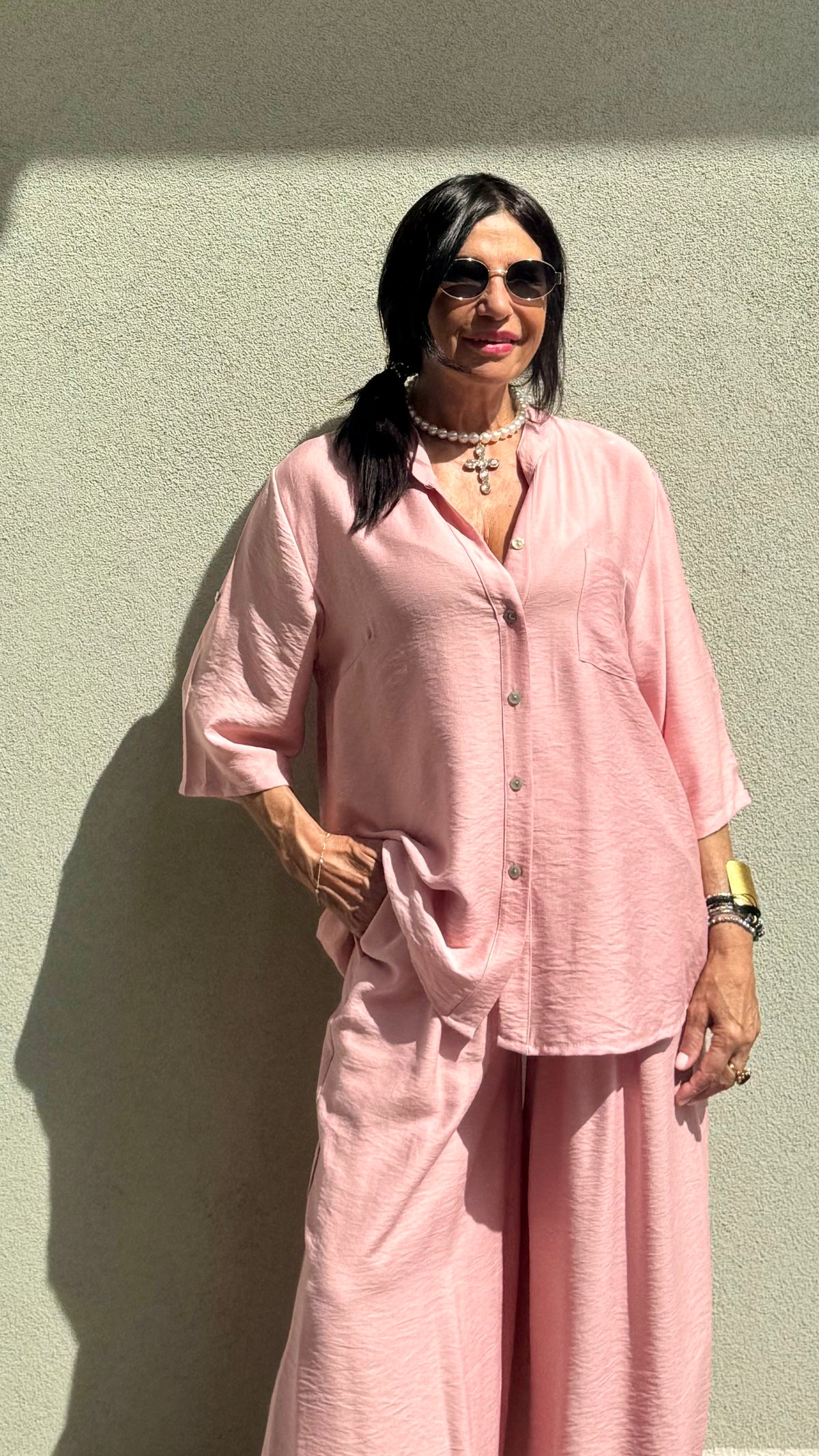 COORDINATO SANTORINI ROSA