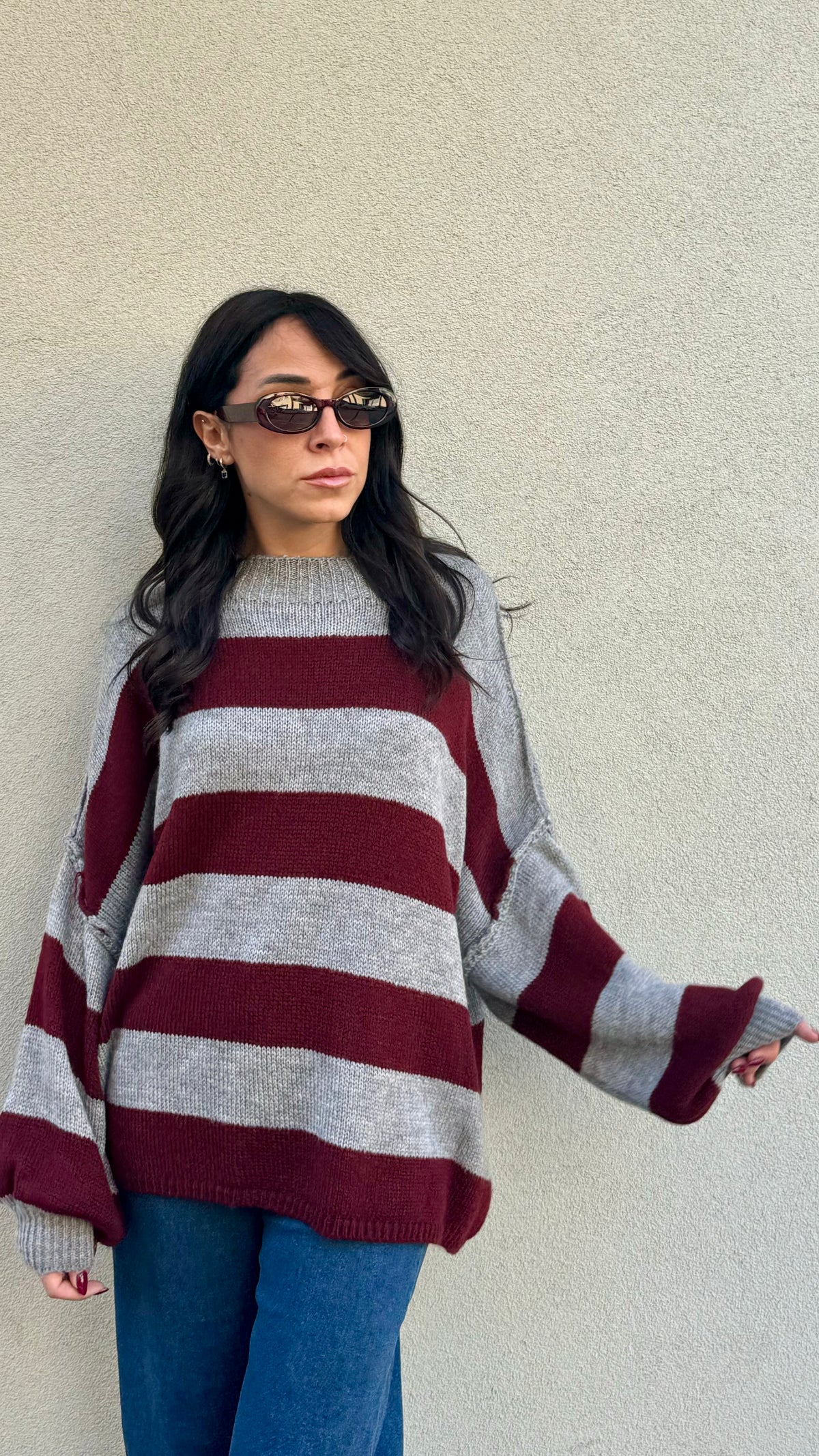 MAGLIONE A RIGHE