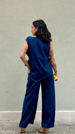 COORDINATO IN JEANSLULE' SMANICATO