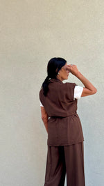 SET KIMONO CIOCCOLATO