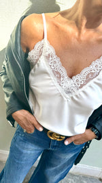 CANOTTA LINGERIE BIANCA