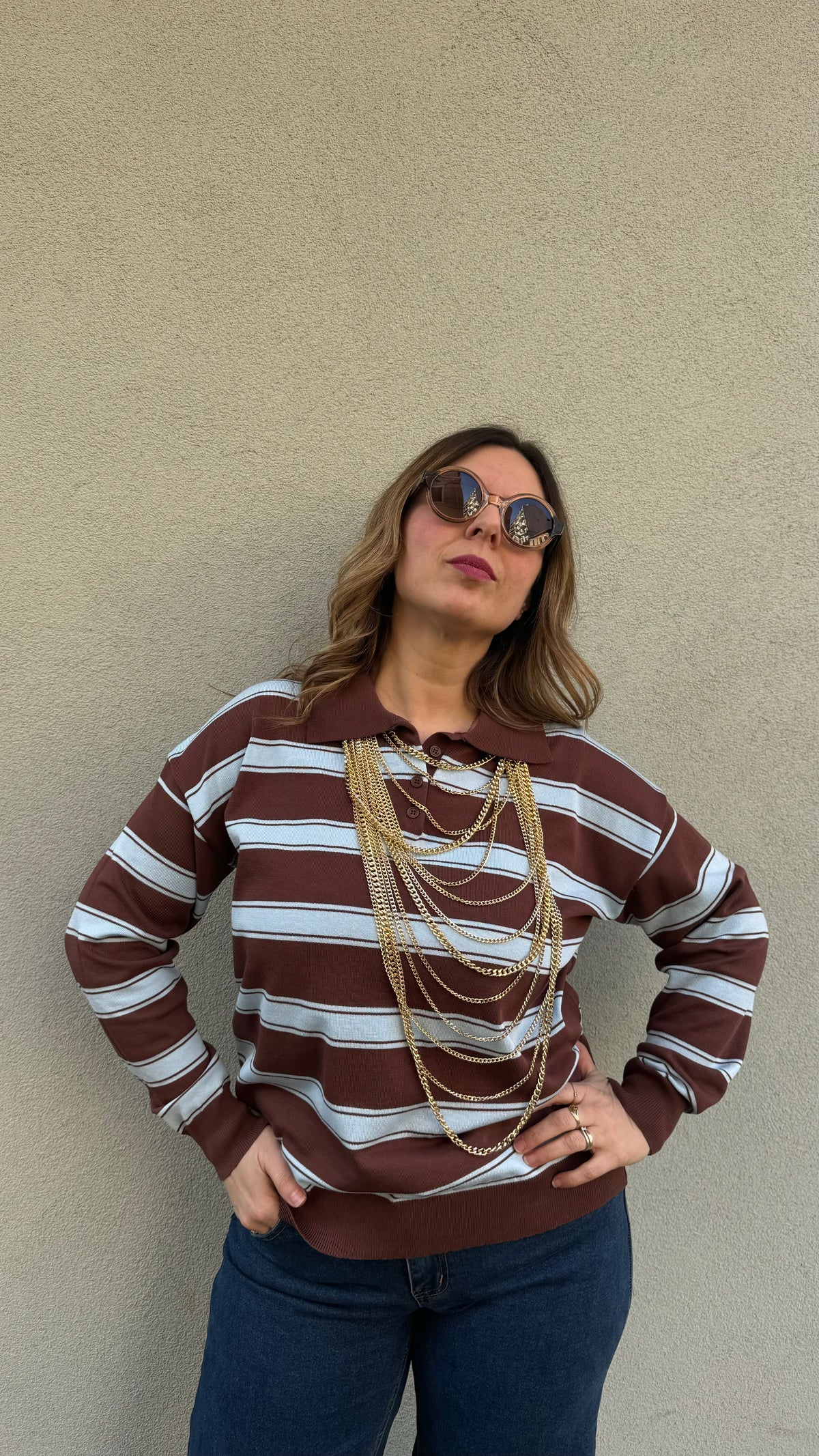 POLO RIGA CIOCCOLATO