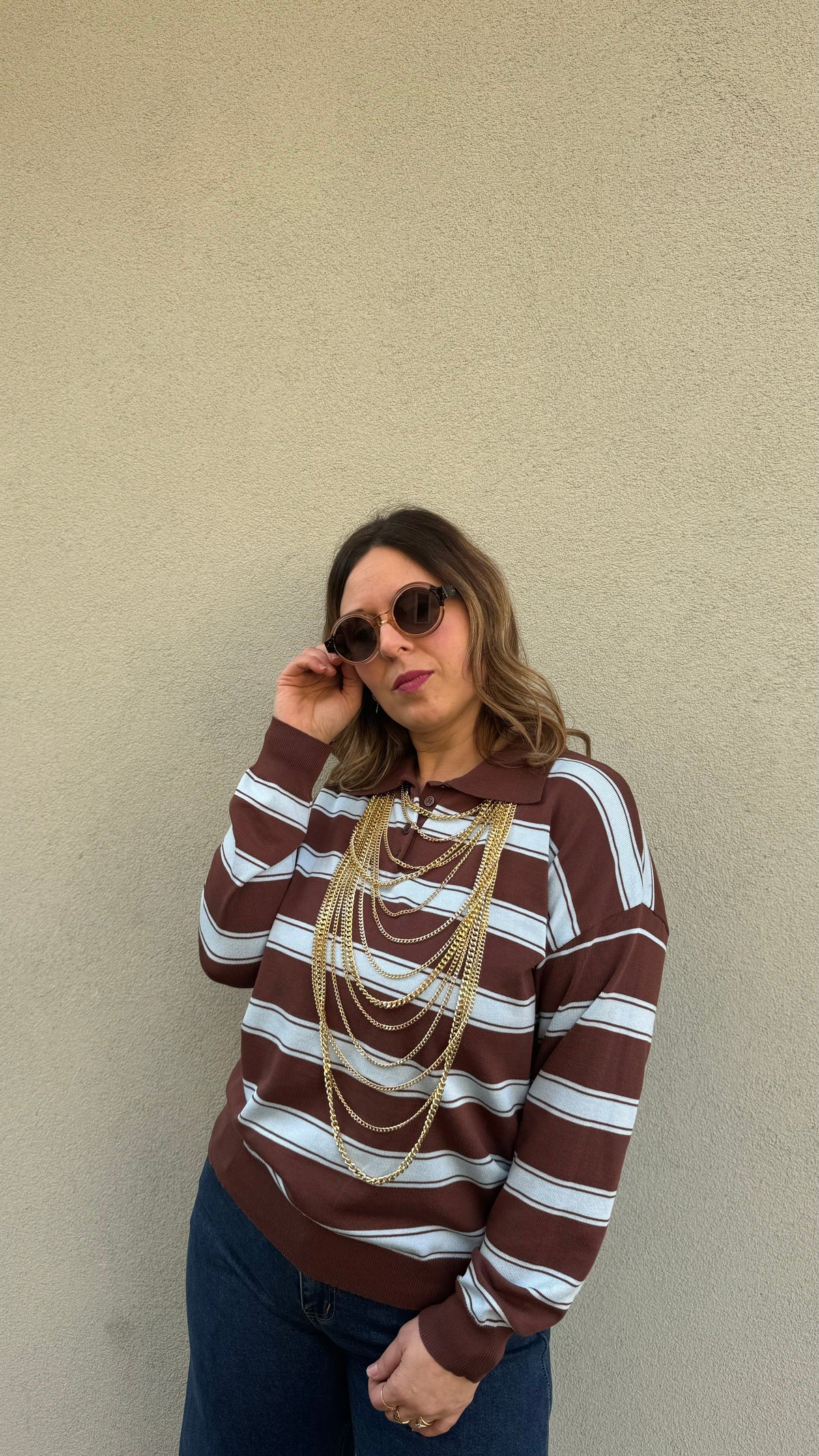 POLO RIGA CIOCCOLATO