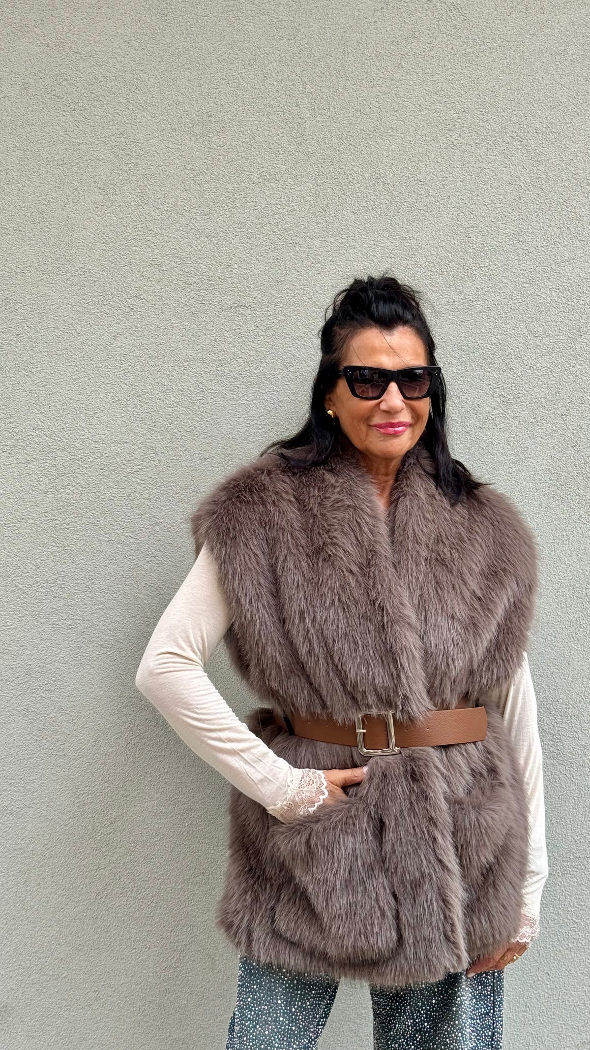 ECOPELLICCIA GILET