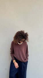 MAGLIA NIVES CIOCCOLATO