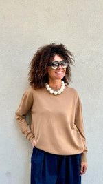 MAGLIA NIVES BISCOTTO