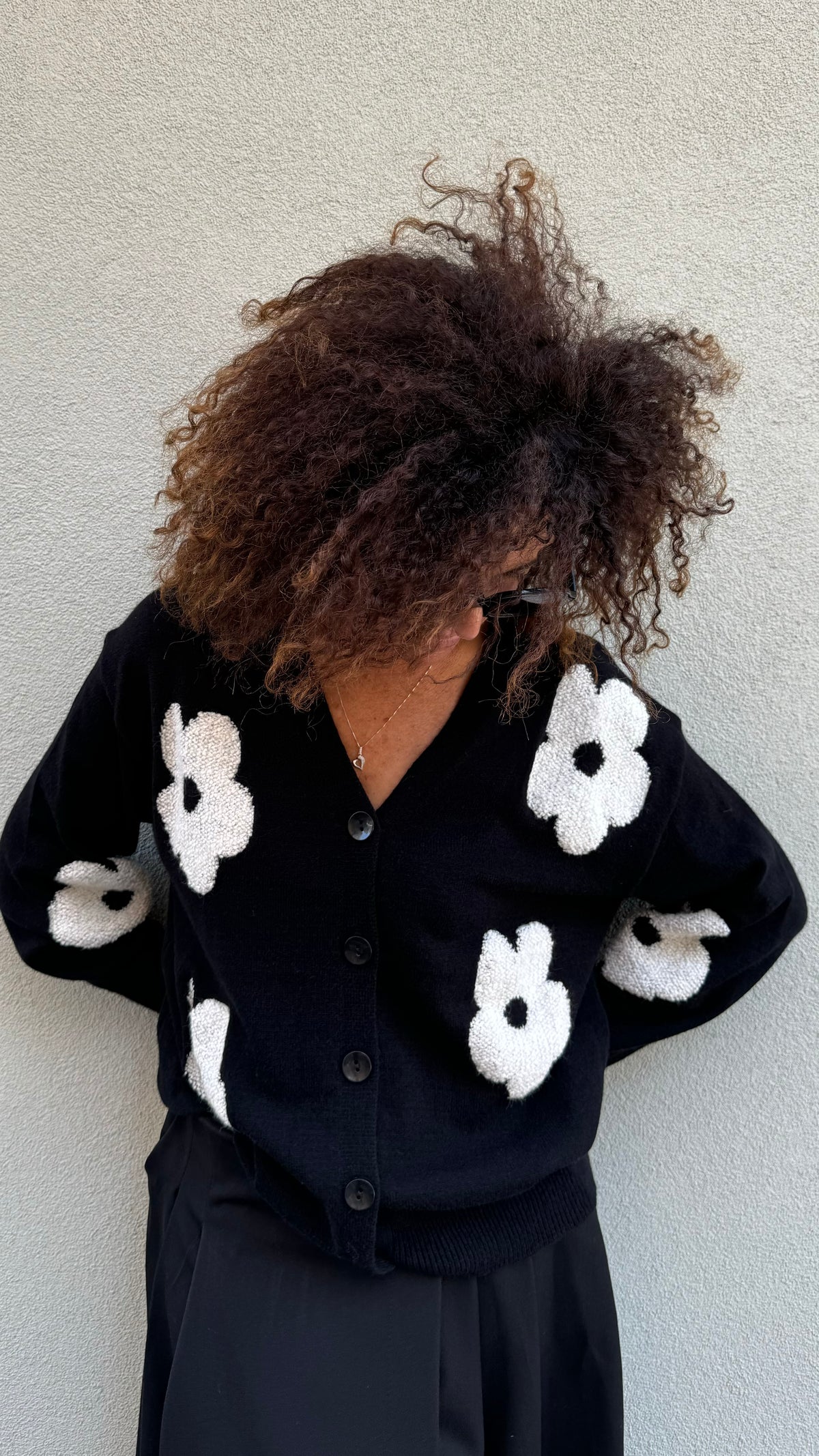 CARDIGAN FIORENERO
