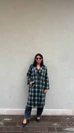 CAPPOTTO ADELE VERDE E BLU