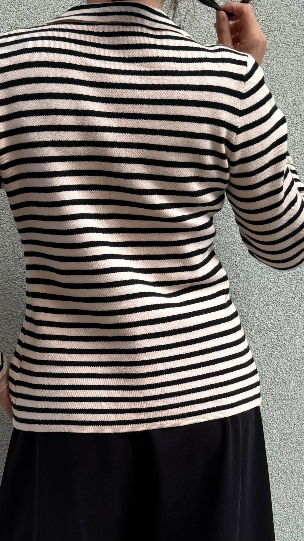 GIACCA IN MAGLIA A RIGHE