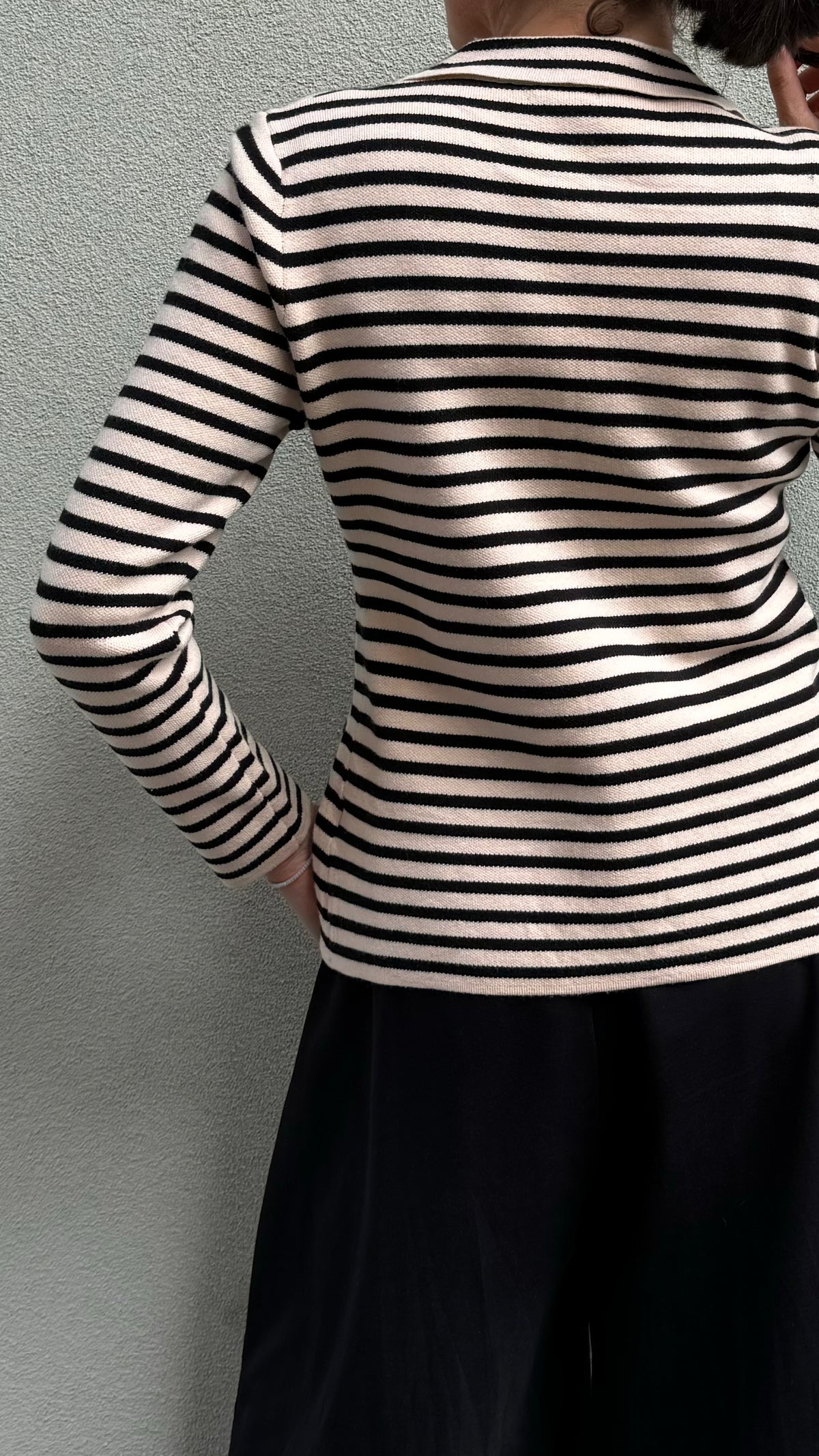 GIACCA IN MAGLIA A RIGHE