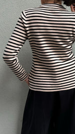 GIACCA IN MAGLIA A RIGHE