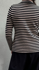 GIACCA IN MAGLIA A RIGHE