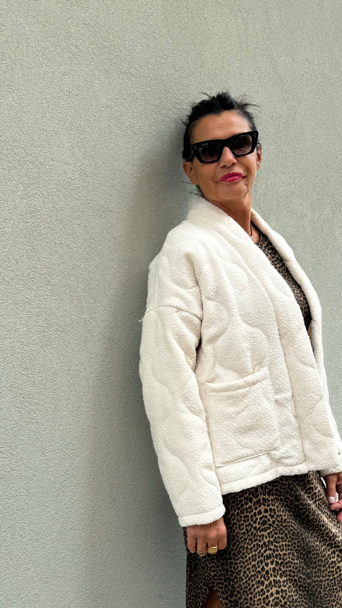 GIACCA IMBOTTITA BOUCLE'