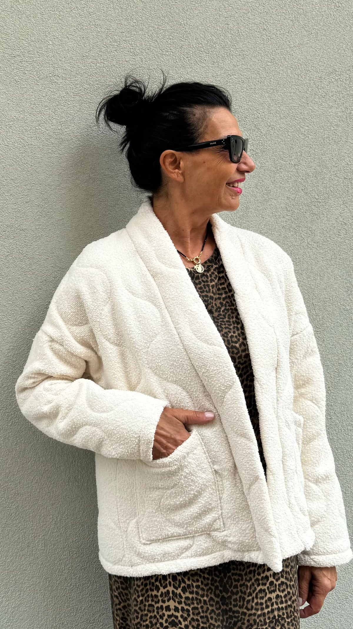 GIACCA IMBOTTITA BOUCLE'