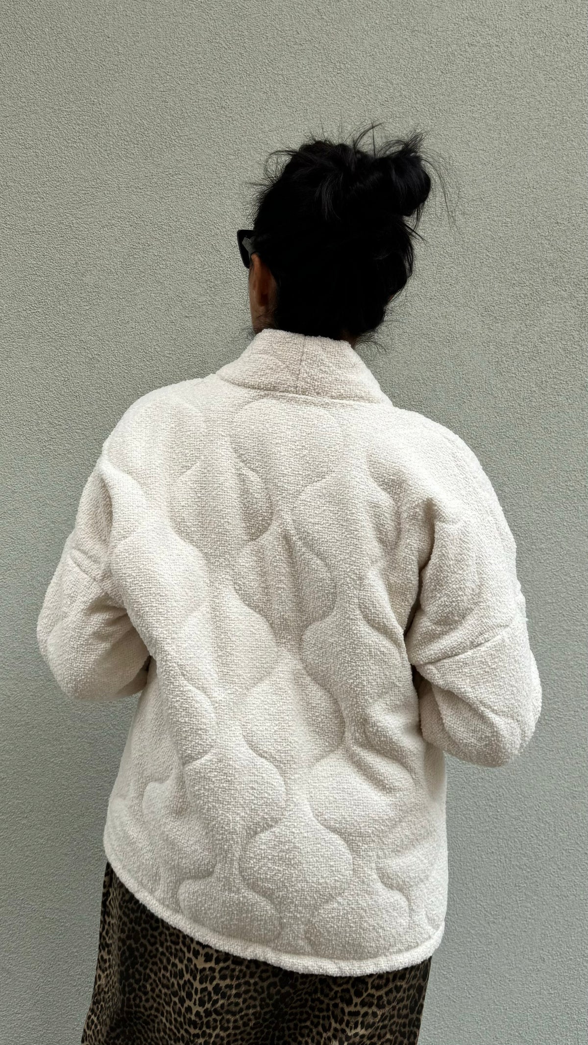 GIACCA IMBOTTITA BOUCLE'