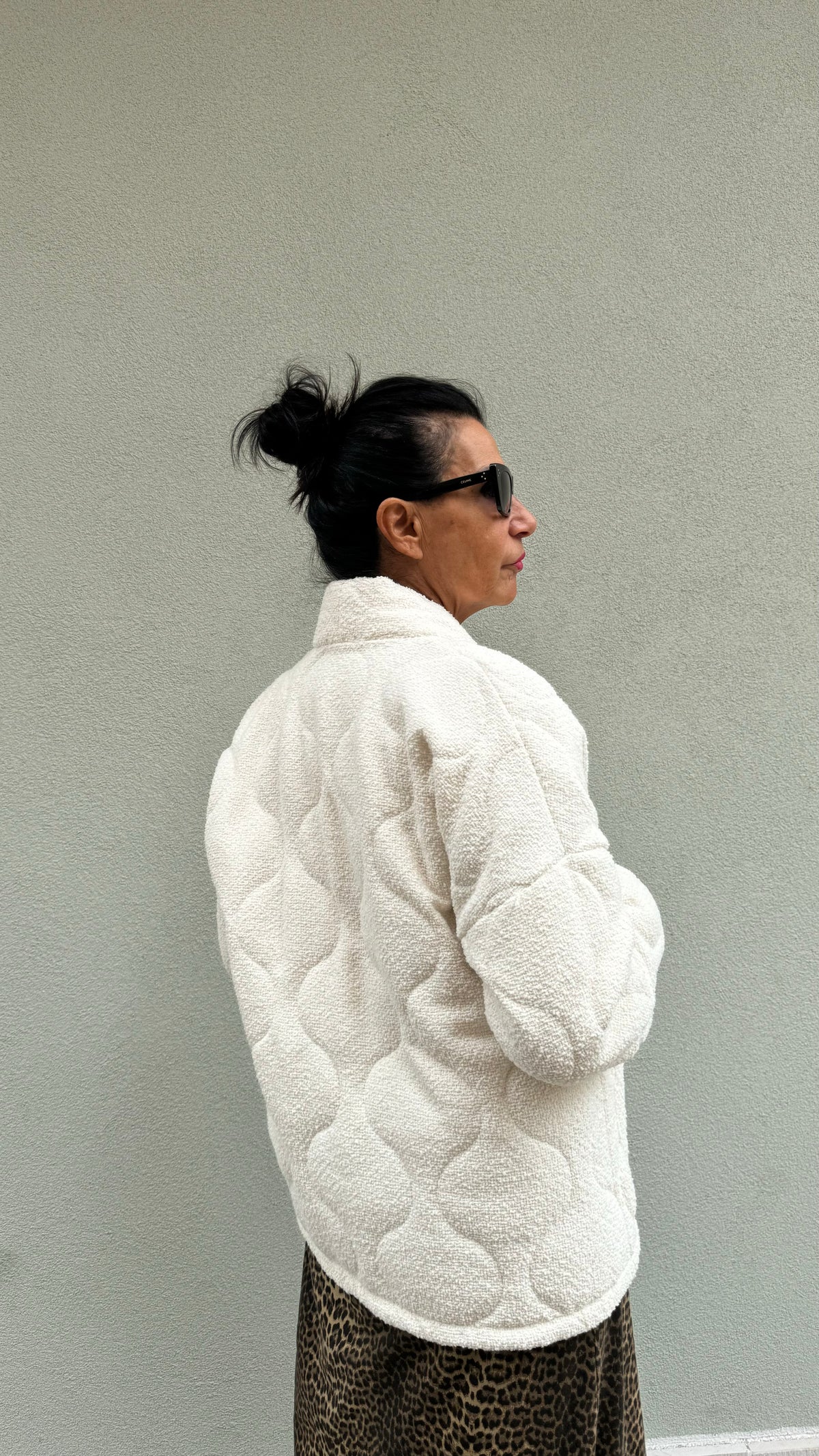 GIACCA IMBOTTITA BOUCLE'
