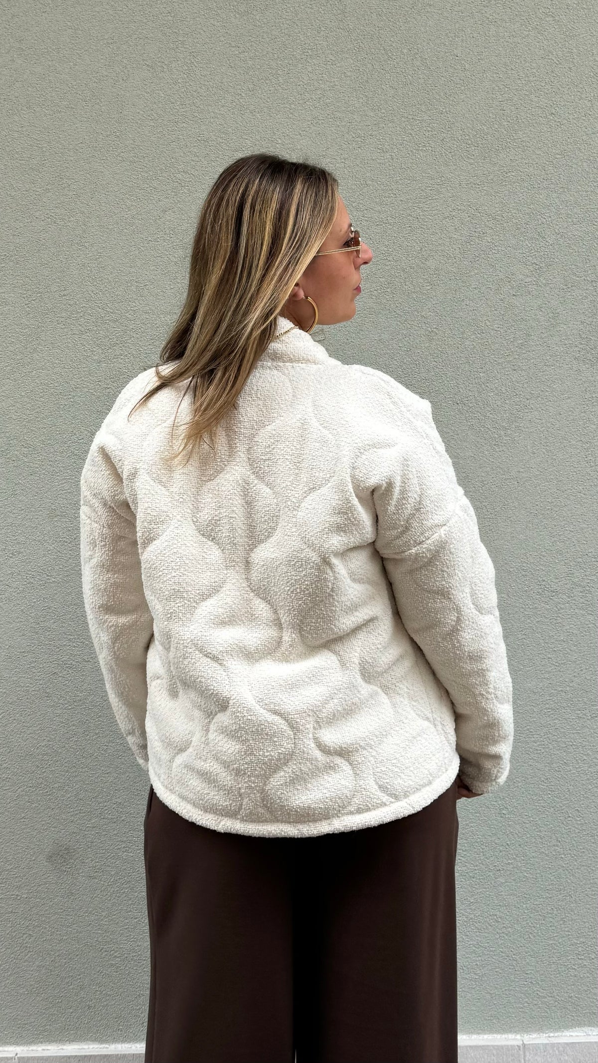 GIACCA IMBOTTITA BOUCLE'