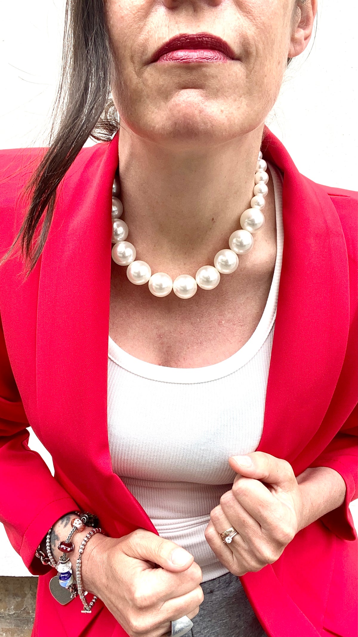 COLLANA PERLE MEDIE