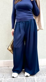 PANTALONE A FARFALLA BLU