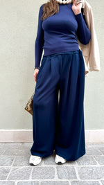 PANTALONE A FARFALLA BLU