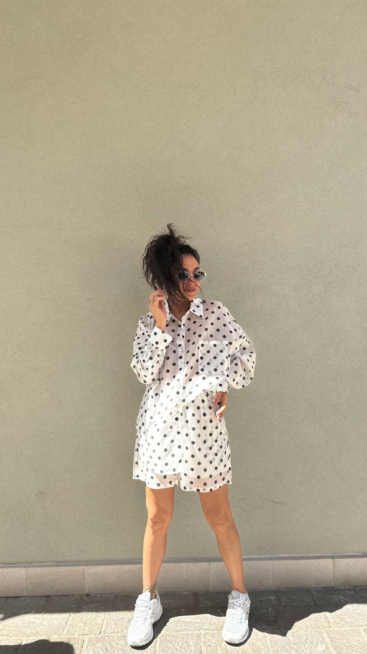 SET A POIS BIANCO