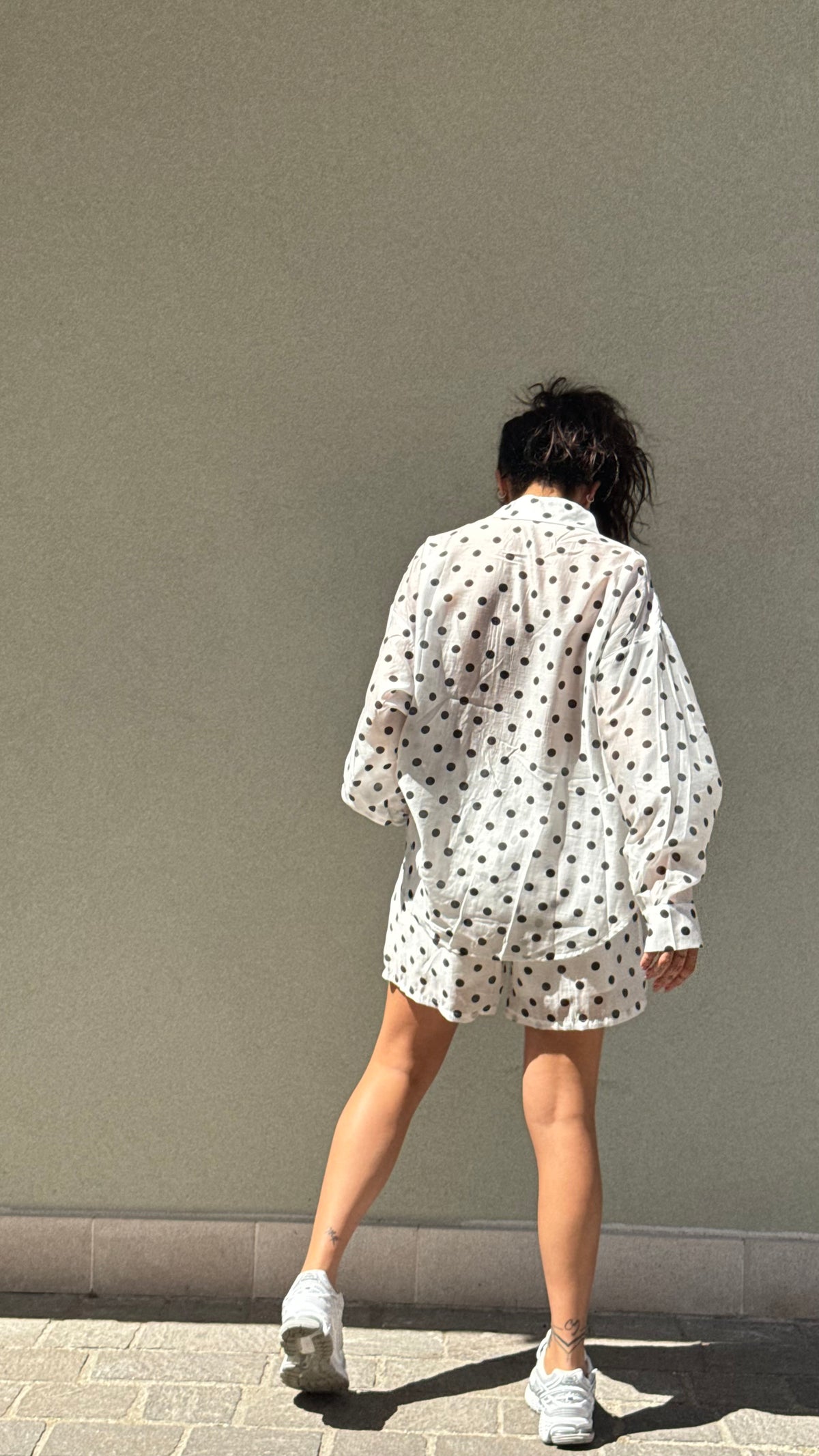 SET A POIS BIANCO