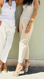 PANTALONE DRITTO SILVIA BEIGE