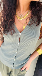 CANOTTA SERAFINO VERDE MILITARE