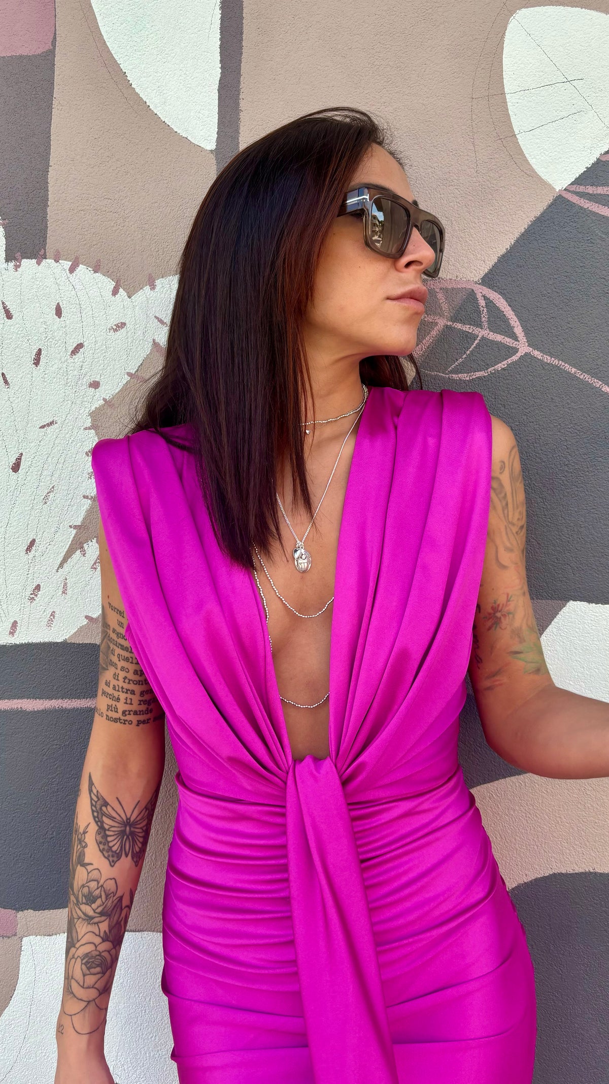 ABITO ILARY FUCSIA