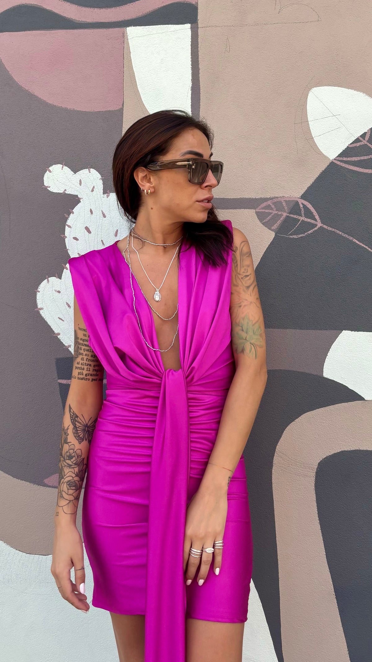 ABITO ILARY FUCSIA