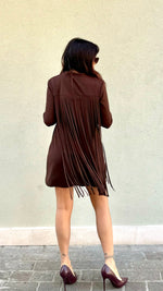 ABITO FRANGE CIOCCOLATO