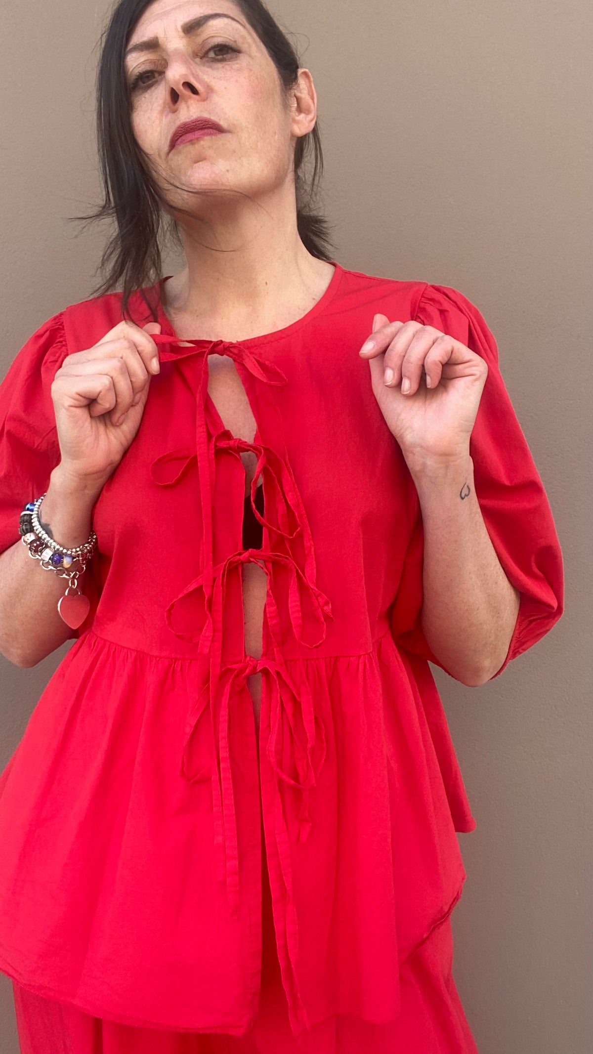 CAMICIAANNA ROSSA