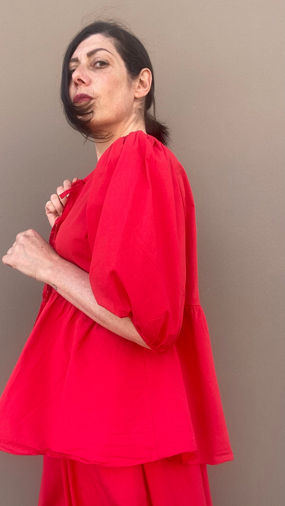 CAMICIAANNA ROSSA